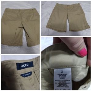 Aeropostale kaki shorts